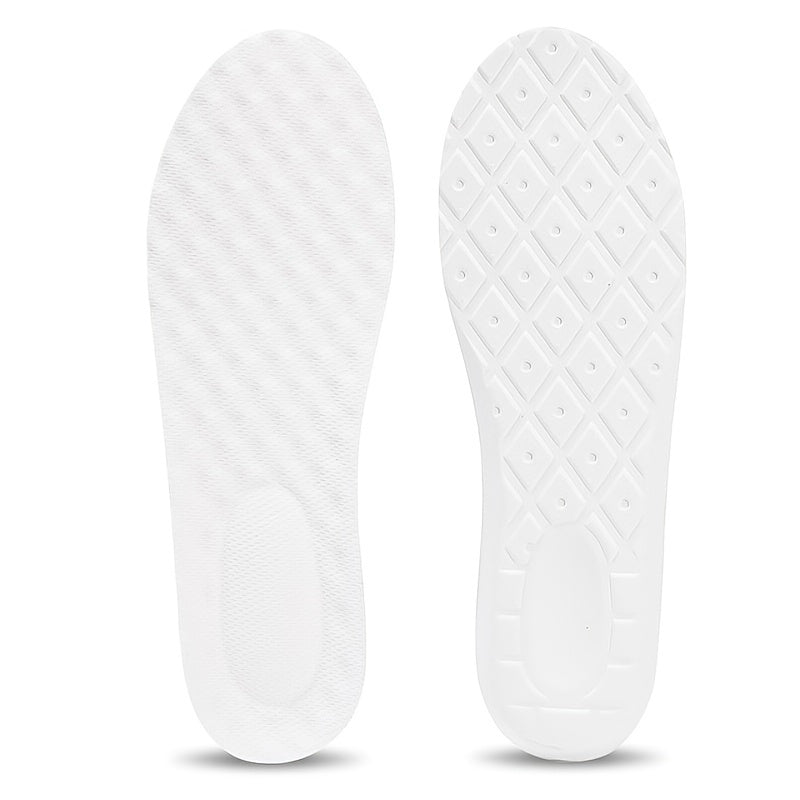 2pcs () Set Sports Insoles For Feet Super Soft Running Insoles Shock Absorption Basket Sole Arch Support Orthopedic Inserts