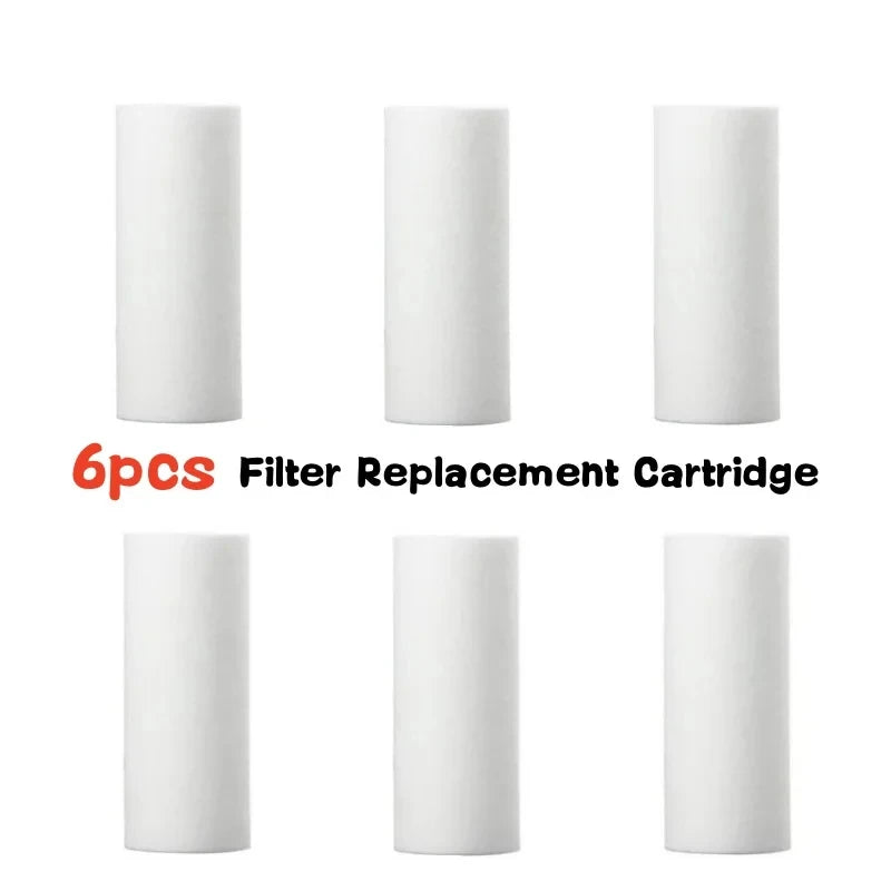 5'' PRE FILTER Water Filter Cartridge Washing Machine Filter with Adapter Bathroom Water Heater Toilet Household Purifier